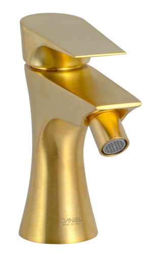Смеситель Daniel Diva DV604DP на биде золото - фото 4