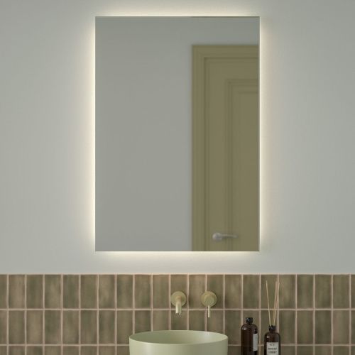 Зеркало с подсветкой Defesto GLOW DF 2509 70х100 подвесное - фото 3