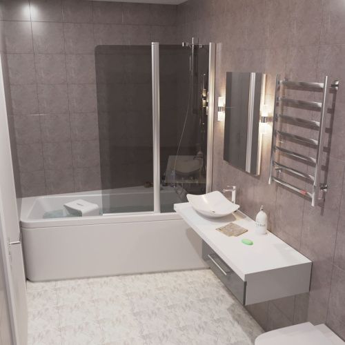 Полотенцесушитель электрический Тругор Пэк Пэк20кв/8050 55х80 хром - фото 5