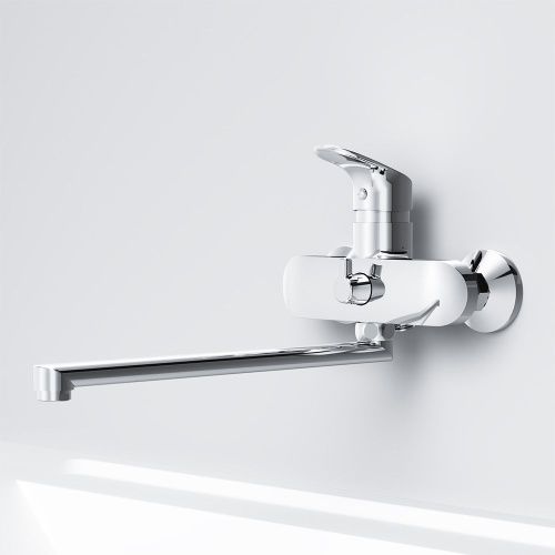 Смеситель для ванны и душа Am.Pm Like F8090016 настенный хром - фото 4