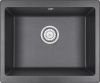 Кухонная мойка Granula 5551, ГРАФИТ 55х45 цвет черный поверхность матовая