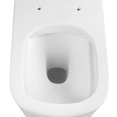 Унитаз подвесной Vincea Arco VT1-36 белый с сиденьем микролифт безободковый душевой смыв - фото 4