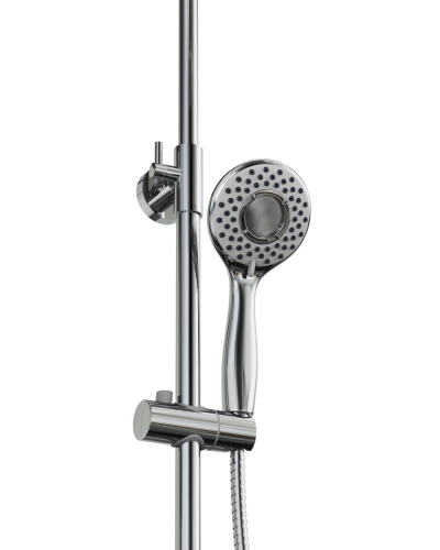 Душевая стойка Tokito Rain TOK-RAI-1017 настенная цвет хром - фото 5