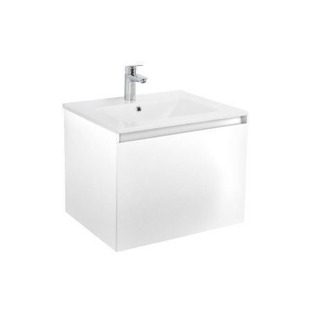 Тумба под раковину Art&Max Latina AM-Latina-600-1C-SO-BM 60х50 подвесная цвет белый