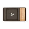 Кухонная мойка Aquaton Беллис 1A724832BS280 85х50 цвет коричневый