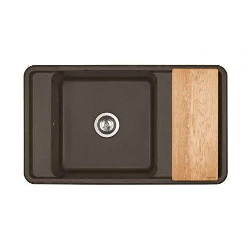 Кухонная мойка Aquaton Беллис 1A724832BS280 85х50 цвет коричневый - фото 2
