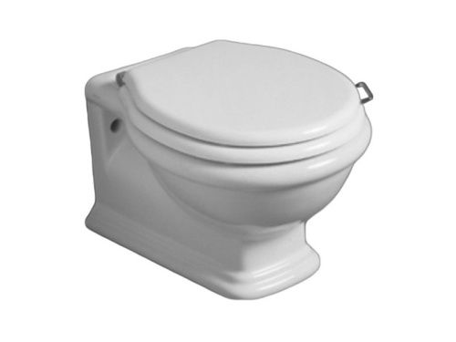 Чаша унитаза подвесная Simas LA 18 rim цвет белый без сиденья безободковая смыв торнадо - фото 2