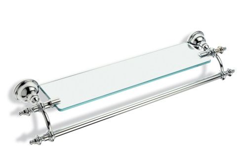 Полка в ванную комнату + полотенцедержатель Stil Haus Elite EL33(08)