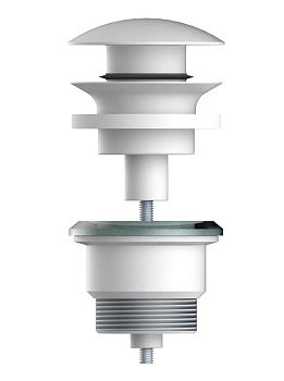 Донный клапан AQG Донные клапаны 400070325 белый