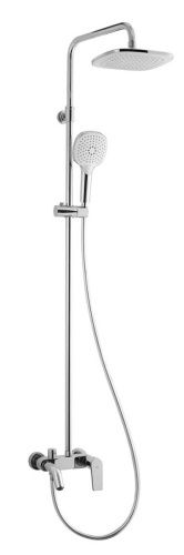 Душевая стойка Azario TREYA AZ-15680531 настенная цвет хром