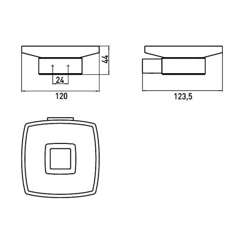 Мыльница Emco Loft 0530 016 00 - фото 2