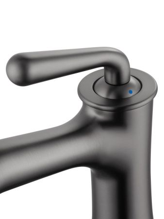 Смеситель Wonzon & Woghand Steam WW-88139008-BGM на раковину серый