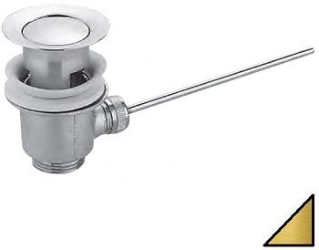 Донный клапан Paffoni ZSCA002GF золото