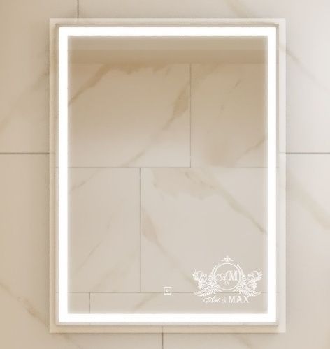 Зеркало с подсветкой Art&Max MONZA AM-Mon-600-800-DS-F 60х80 подвесное