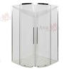 Душевой уголок AvaCan HC100 100х100 стекло прозрачное профиль хром без поддона