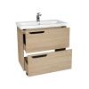 Тумба под раковину Viant КЕЛЬН VKEL80FOSD-T2Y 80х40 напольная цвет бежевый
