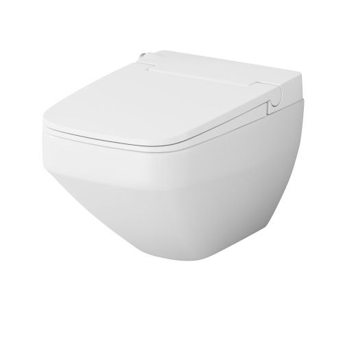 Унитаз подвесной Am.Pm Inspire V2.0 CCC50A1700SC белый с сиденьем микролифт безободковый каскадный смыв - фото 2