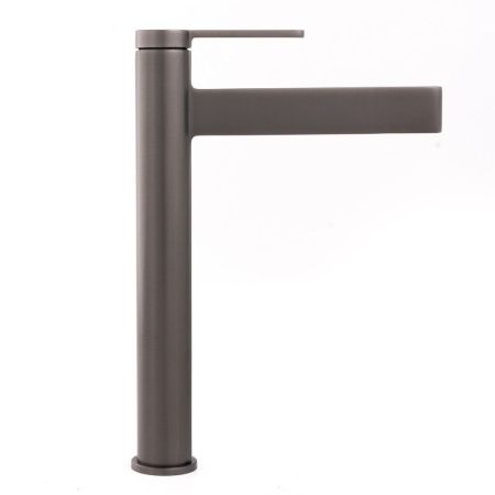 Смеситель для раковины Clever VELVET 61946 на столешницу оружейная сталь