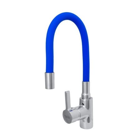 Смеситель для кухни Сантаком StMira 5098-4 на мойку синий
