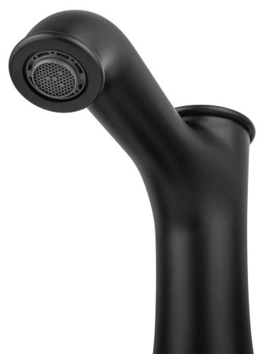 Смеситель Wonzon & Woghand Steam WW-88159008-MB на раковину черный - фото 2