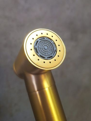 Гигиеническая лейка AltroBagno Modern AltroBagnoModern060206BG цвет золото - фото 4