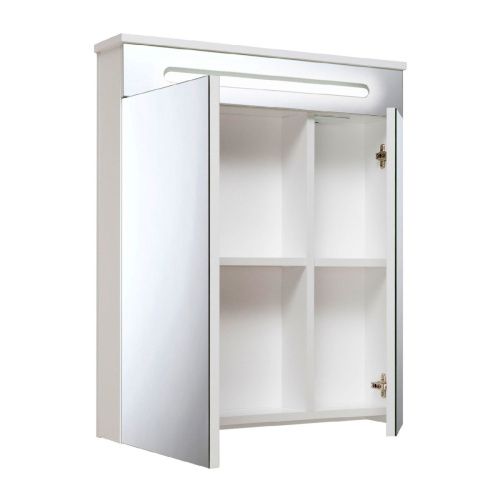 Зеркало-шкаф Runo Парма 00000001147 60х80 подвесной цвет белый - фото 2