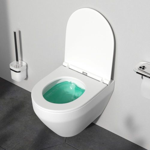 Унитаз подвесной Am.Pm Spirit V2.0 C701700MWSC белый с сиденьем микролифт безободковый каскадный смыв - фото 3