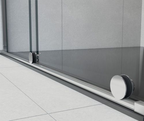 Душевая дверь Vincea Arno VPS-1A130CL 130х200 стекло прозрачное профиль хром - фото 2