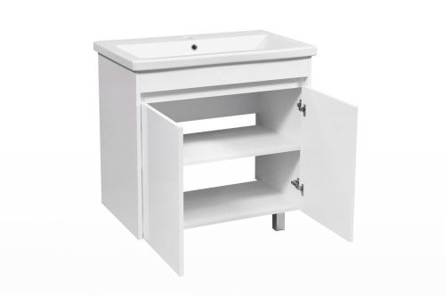 Тумба под раковину Stella Polar Фаворита SP-00000164 80х40 напольная цвет белый - фото 4