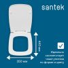 Крышка сиденье для унитаза Santek Нео 1WH302450