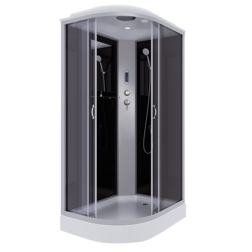 Душевая кабина Niagara Classic 35121433RP 120х80 асимметричная с крышей ориентация правая