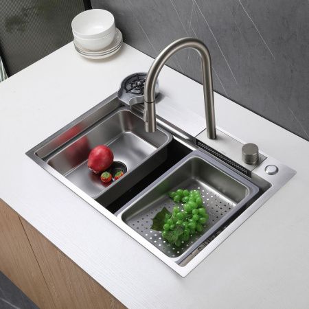 Смеситель для кухни Abber Wasser Kreis AF8114SP на мойку сатин