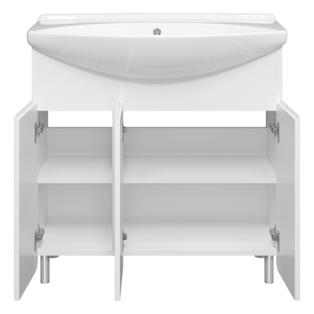 Тумба под раковину Misty Чегет П-Чег-01085-011 80х40 напольная цвет белый