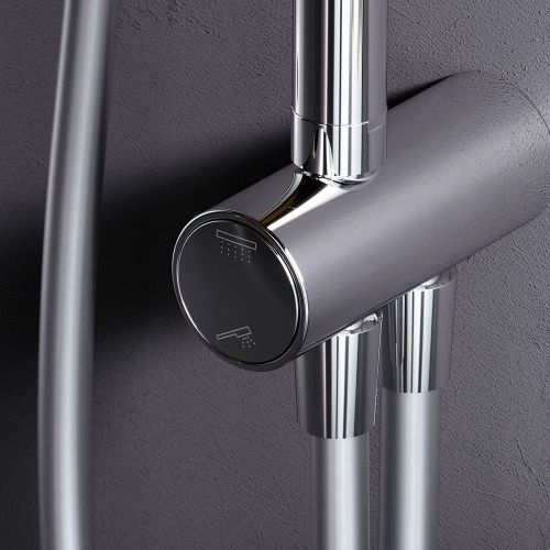 Душевая стойка Am.Pm Gem F0790000 настенная цвет хром - фото 5