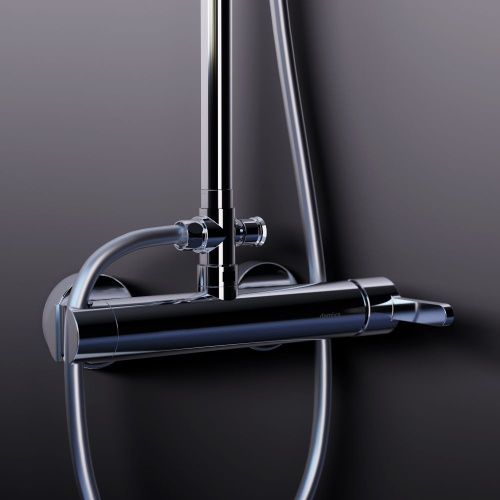 Душевая стойка Damixa Scandinavian Pure 936710000 настенная цвет хром - фото 5