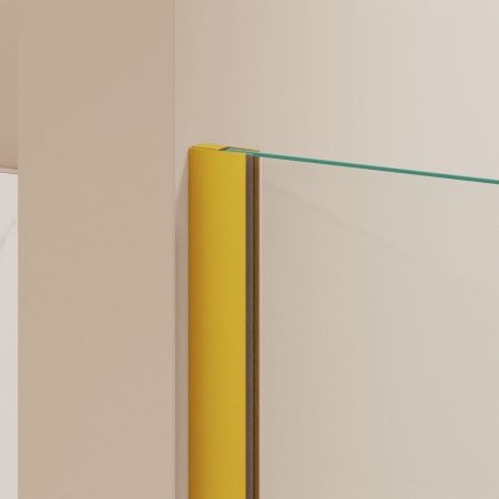 Душевая перегородка RGW Walk In 351005063-16 60х195 стекло прозрачное профиль золото