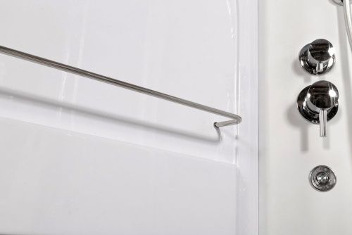 Душевая кабина AvaCan L620RLED+GM 120х80 асимметричная с крышей ориентация правая - фото 4