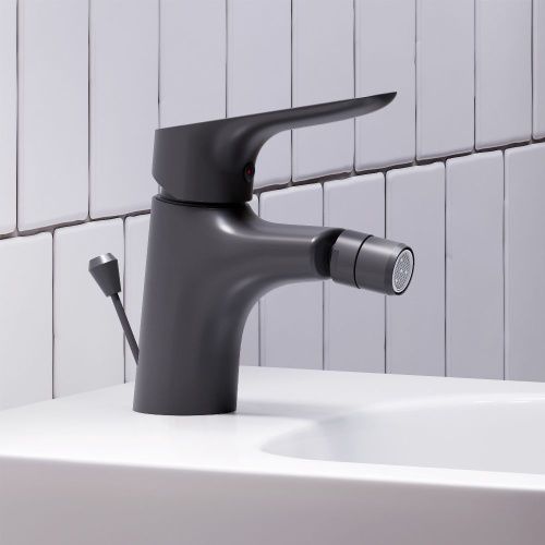 Смеситель Damixa Jupiter 770240300 на биде черный - фото 3