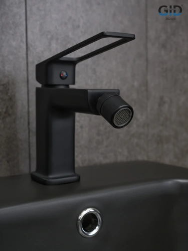 Смеситель Gid Cascada L057BMB на биде черный - фото 5
