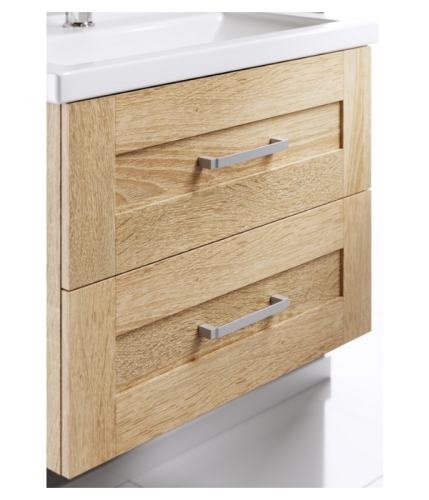 Тумба под раковину Aqwella Y FOS01062DS 60х40 подвесная цвет коричневый - фото 3