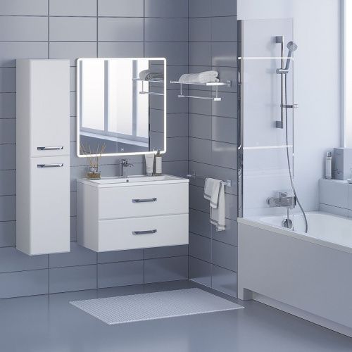 Тумба с раковиной Uperwood Foster 291020531 80х50 цвет белый - фото 2