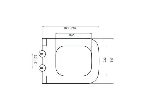Крышка-сиденье для унитаза Boheme Bello 975-MW - фото 2