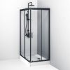 Душевой уголок Am.Pm Gem W90G-404-120280-BT 120х80 стекло прозрачное профиль черный без поддона