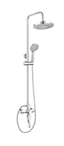 Душевая стойка OneLife P01-911cr настенная цвет хром - фото 2