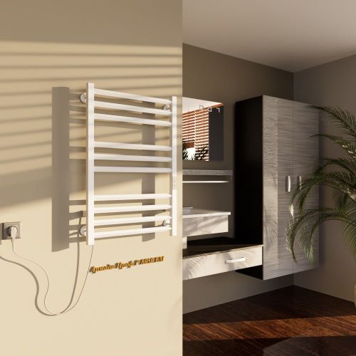 Полотенцесушитель электрический Altasan АрмадаПроф АрмадаПрофР8050БМ 55х80 белый - фото 3