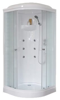 Душевая кабина Royal Bath НК RB90HK2-M 90х90 четверть круга с крышей ориентация универсальная