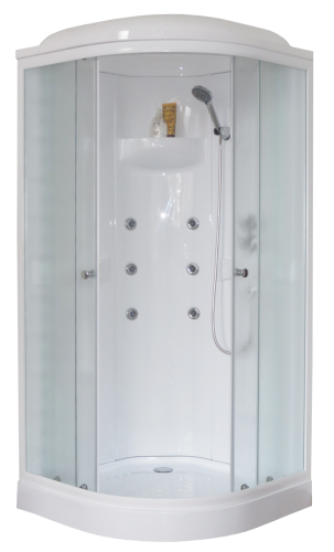 Душевая кабина Royal Bath НК RB90HK2-M 90х90 четверть круга с крышей ориентация универсальная