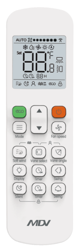 Пульт дистанционного управления MDV RM12F - фото 2