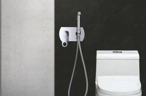 Гигиенический душ со смесителем Rose R205 хром - фото 4