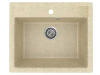 Кухонная мойка Uperwood ECON UPD-104 4010202101 55х50 цвет бежевый поверхность матовая